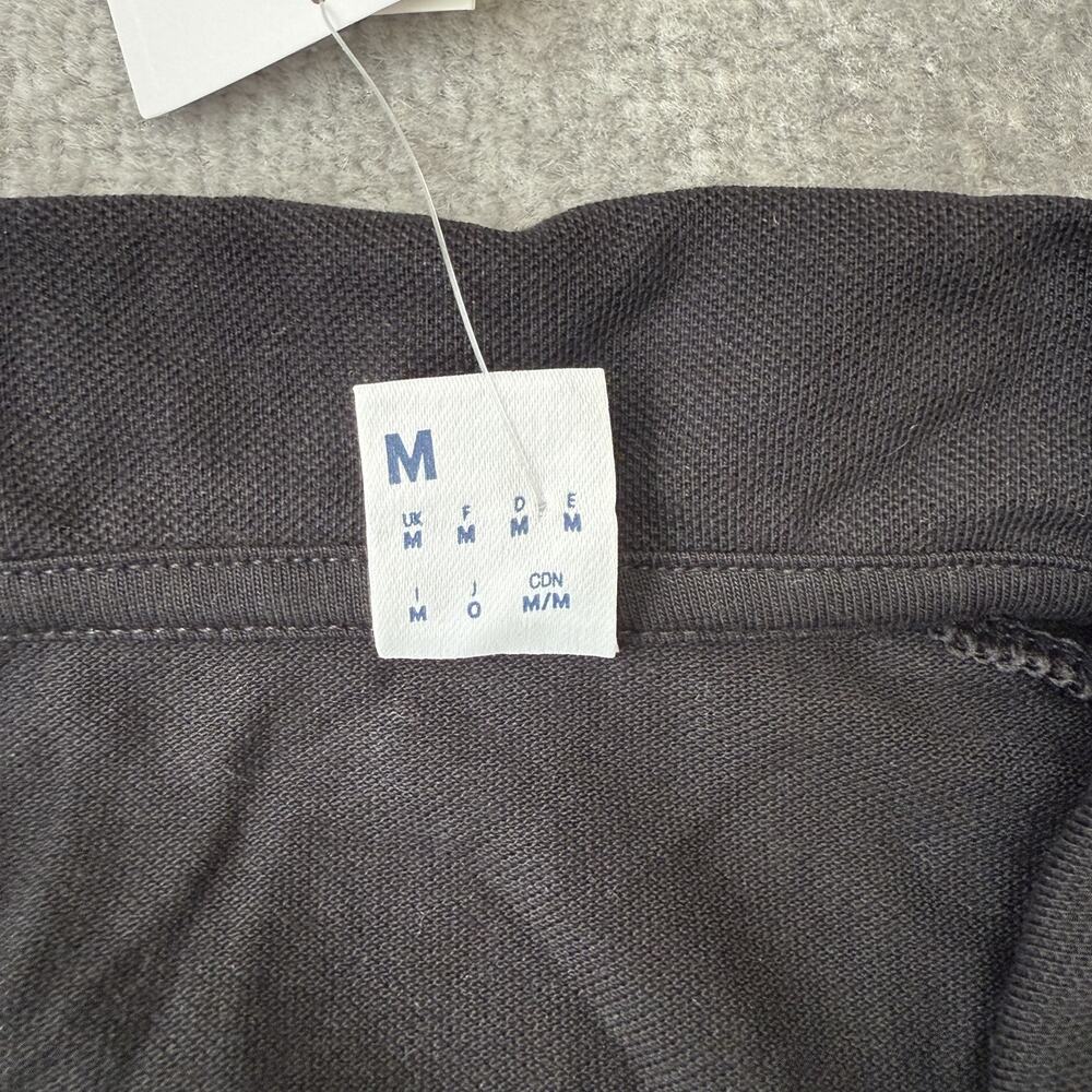 Reebok Shirt Mens Medium Black Green Skate Rugby Long Sleeve Casual Sport NEW - Picture 4 of 10